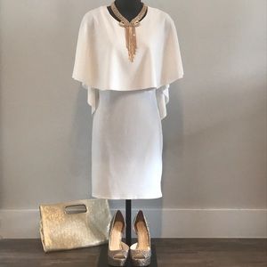 An ivory dress